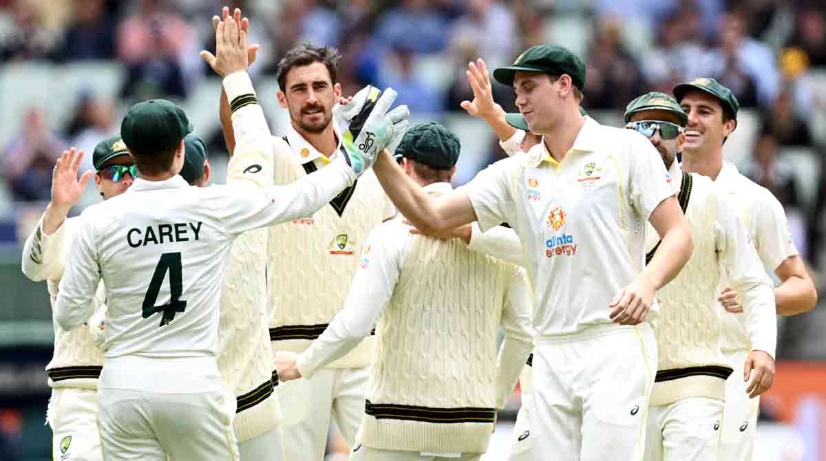 3rdtest:australiadominantonday1againstengland