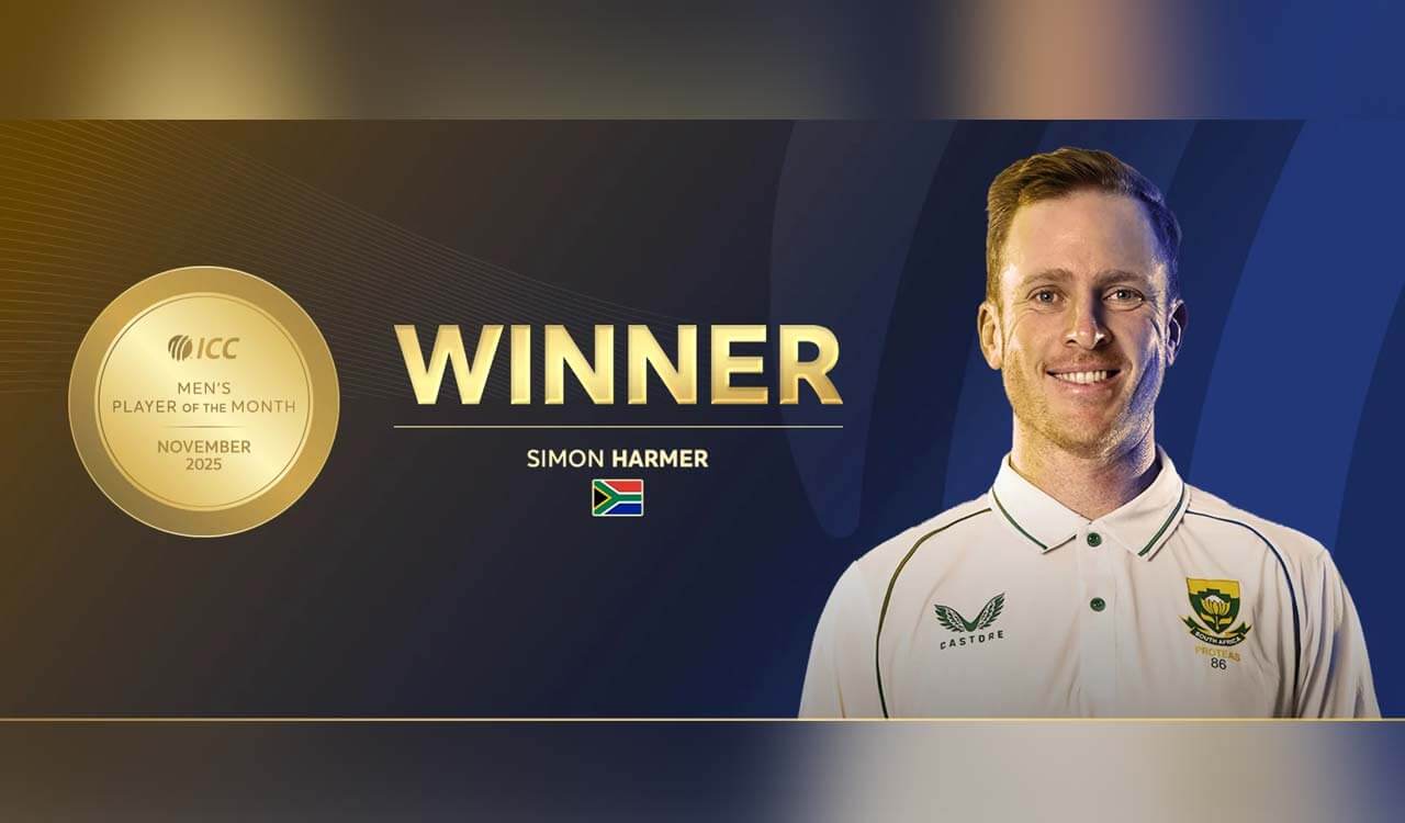 Simon Harmer named ICC Men