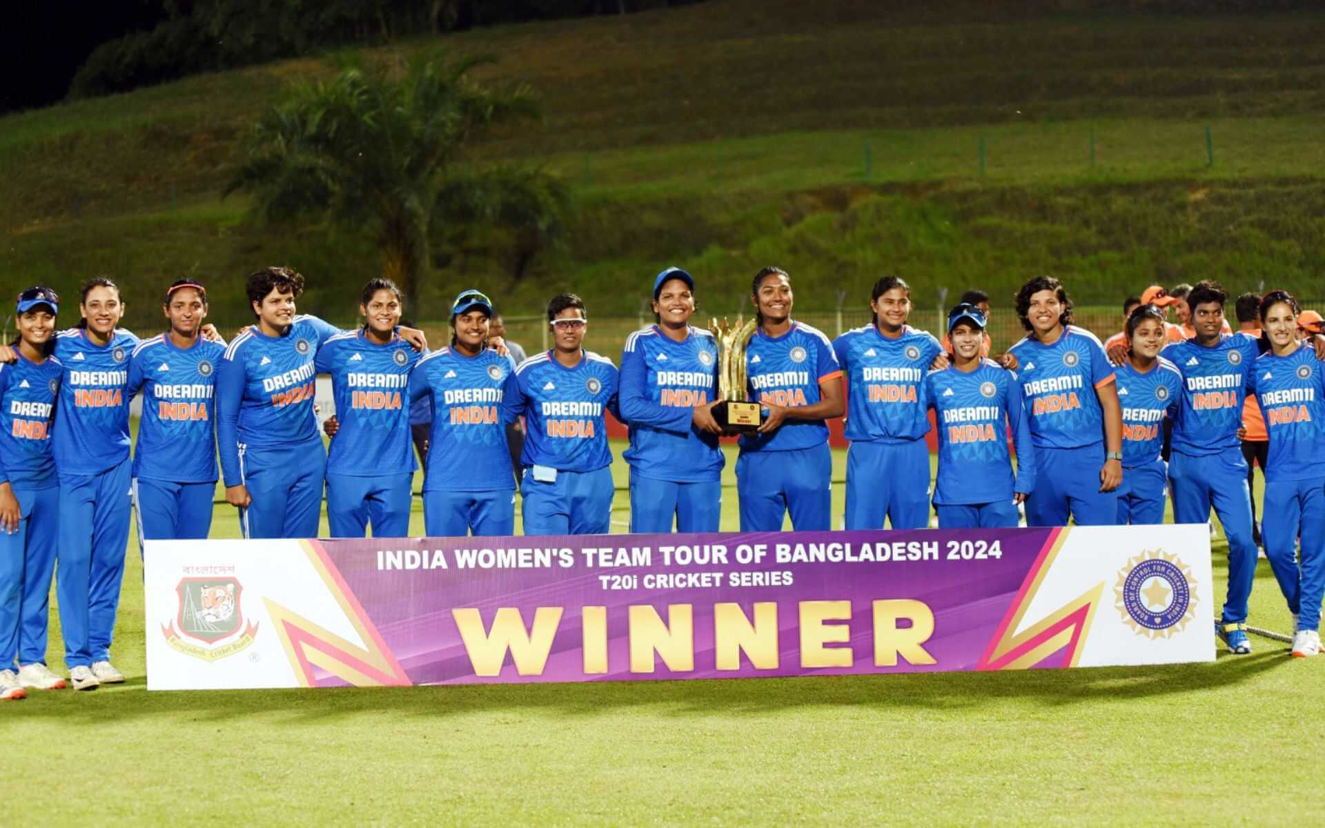 Radha Yadav shines as India complete 5-0 whitewash of Bangladesh in T20I series