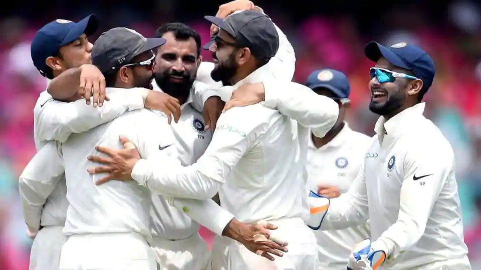 sydneytest:indiaoncourseforhistoricserieswinagainstaustralia