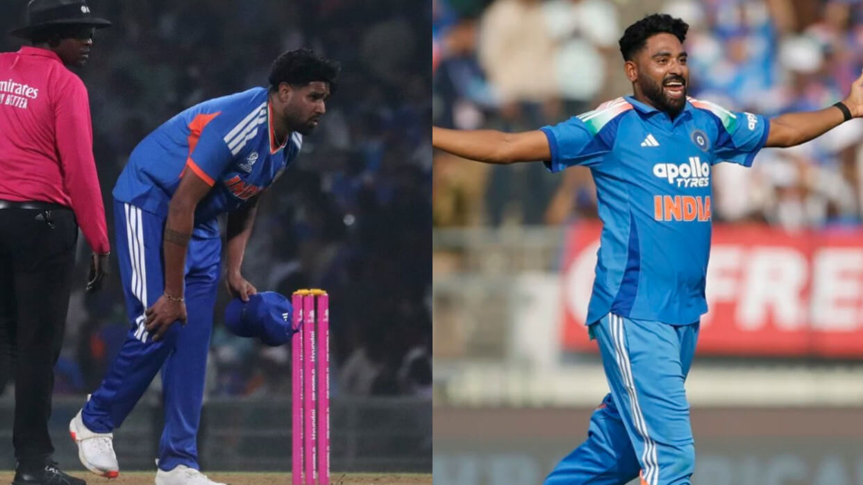 T20 World Cup: Mohammed Siraj replaces injured Harshit Rana in India