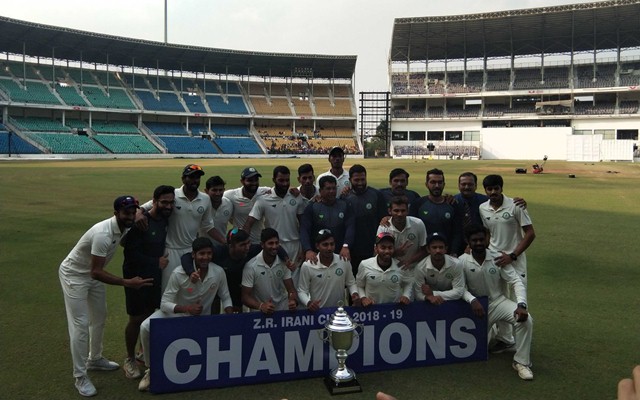 vidarbhabeatrestofindiatoretainiranicup