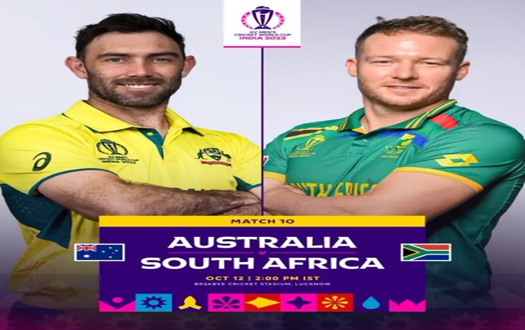 icccricketworldcup:australiatofacesouthafricainleaguestagematchinlucknowtoday