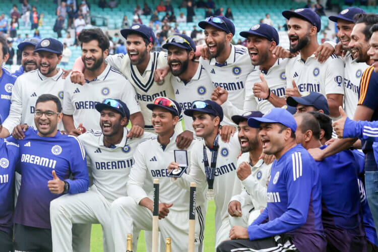 India script magical comeback to register historic win at Oval, level series 2-2