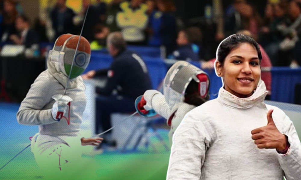 bhavanideviwinsindia’sfirstevermedalatasianfencingchampionship