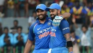 indvaus:viratkohliequalsrohitsharmastallyafter9thfiftyplusscoreinworldcup