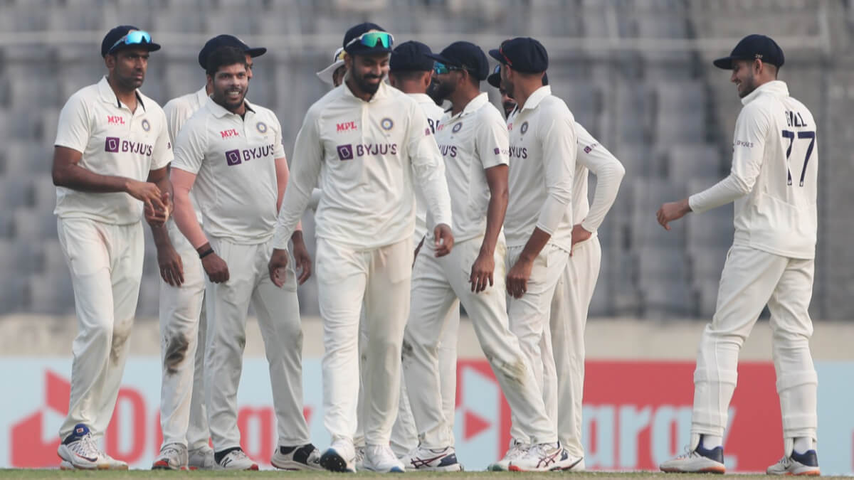 indvsban2ndtest:indiabeatbangladeshby3wicketsclinchtheseries20