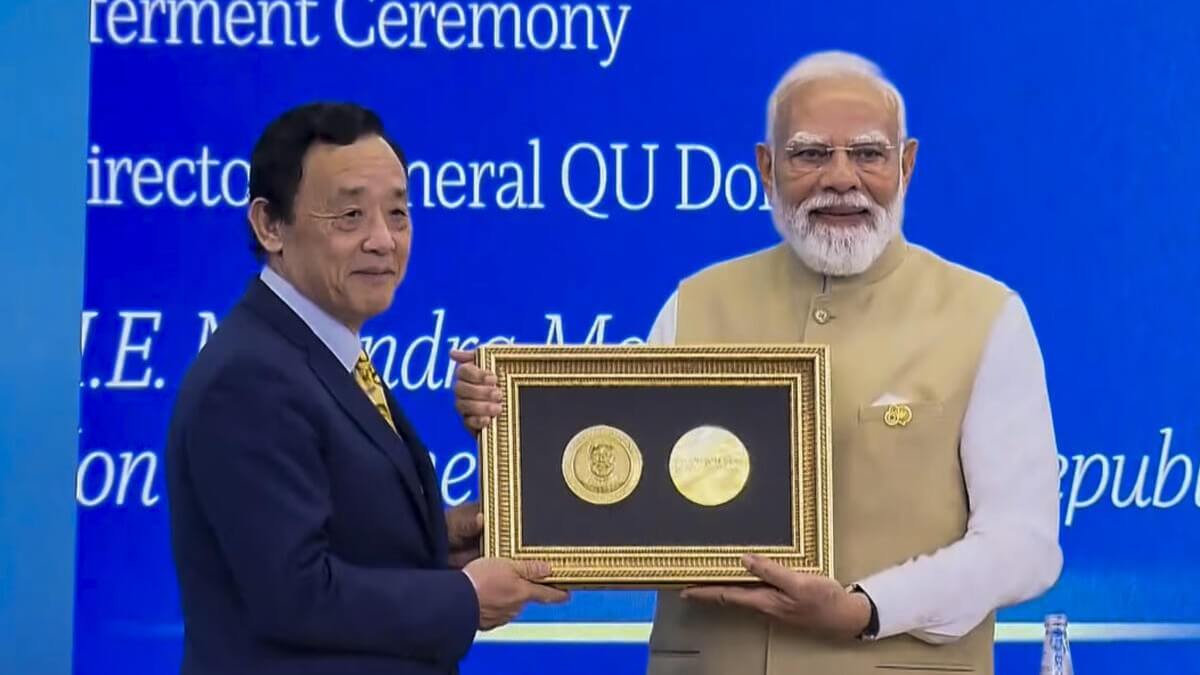 PM Modi conferred with Agricola Medal in Rome for agricultural initiatives