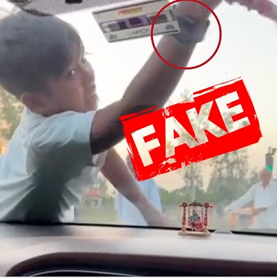 Video claims kid stealing money from FASTag account by scanning smart watch; Here’s the truth 