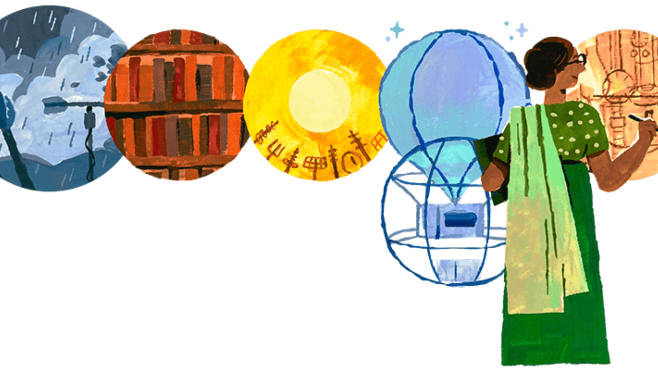 googledoodlecelebrates104thbirthanniversaryofweatherwomanofindiaannamani