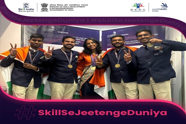 indiawins16medalsmedallionsofexcellenceatworldskills2024