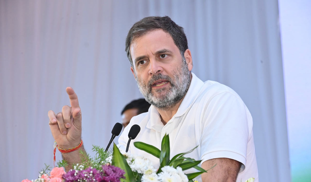 rahulgandhicomplimentsthetelangana’sleadershipforthecastecensusprocess