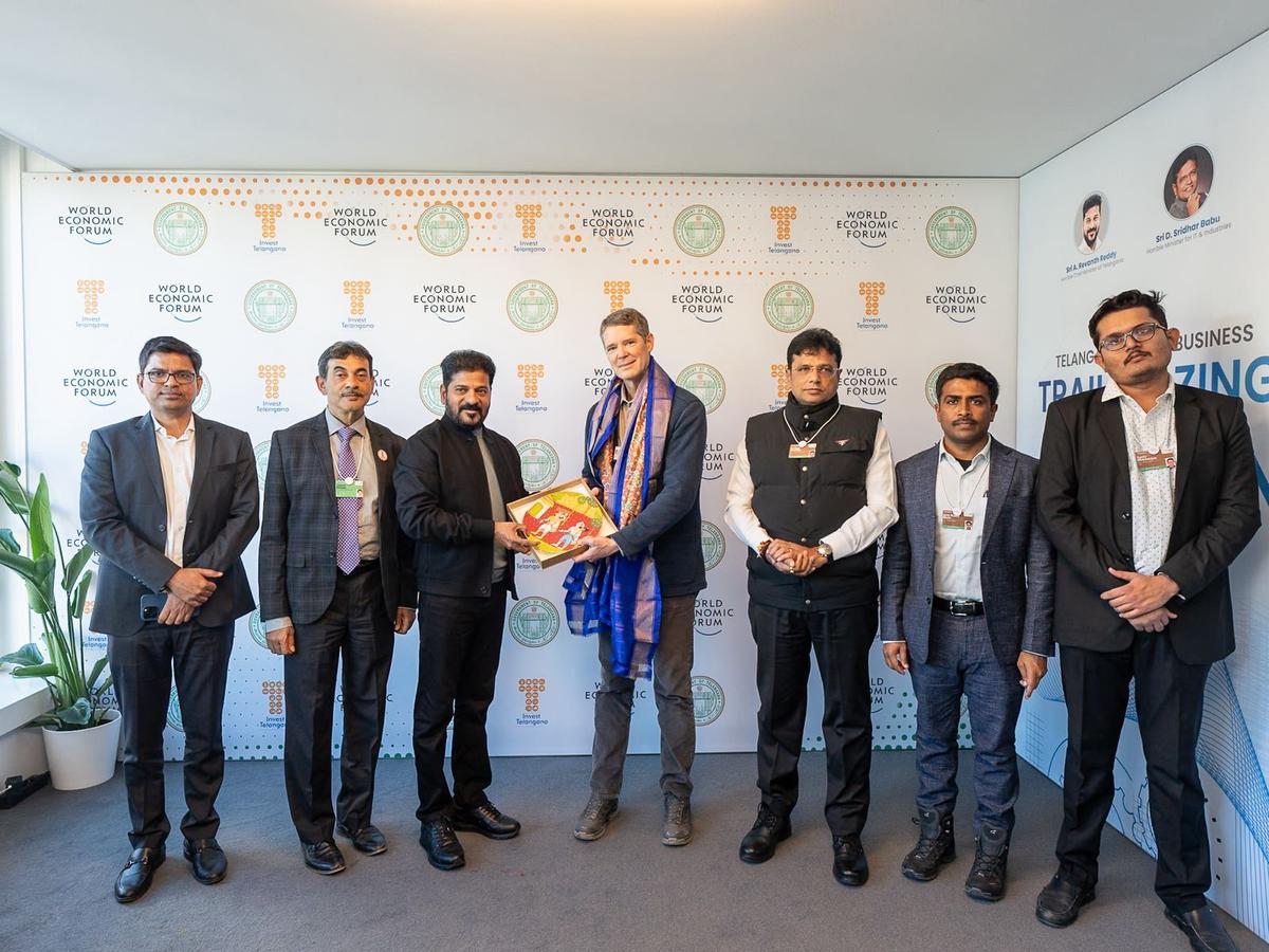 wef2025:telanganasecures₹178lakhcroreinvestments