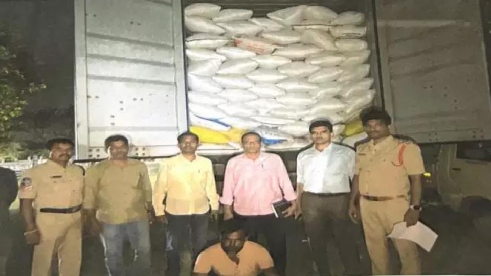 Vigilance Officials Seizes 569 Quintals of PDS Rice in Sangareddy