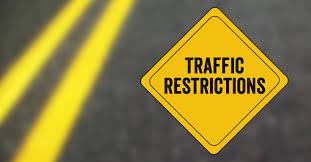 trafficrestrictionsatnecklaceroadtoday