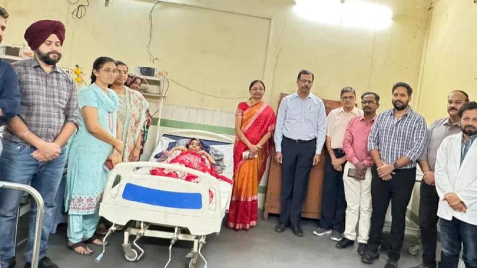 Gandhi Hospital Doctors saves life of 41-year-old cancer patient