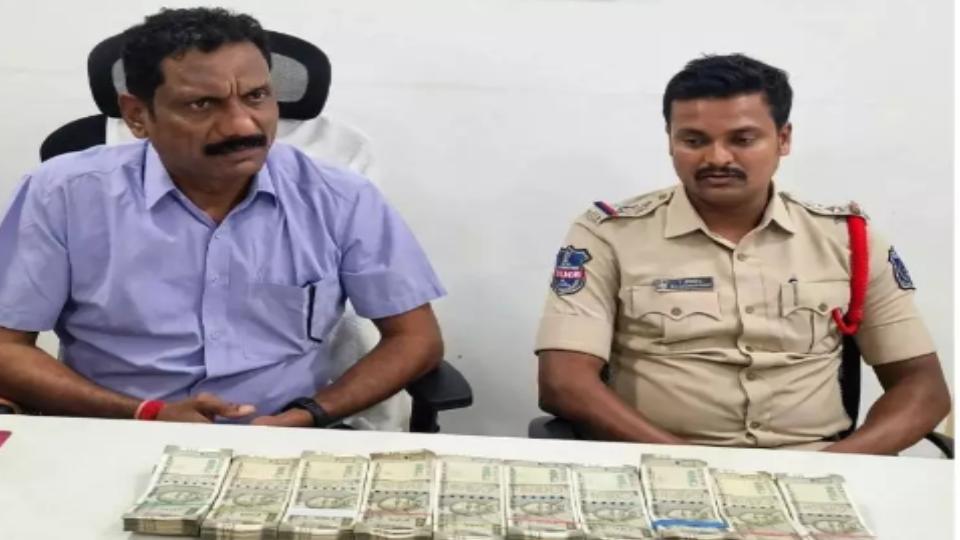 Keesara Inspector And SI Held in Rs.5 Lakh Bribe Case