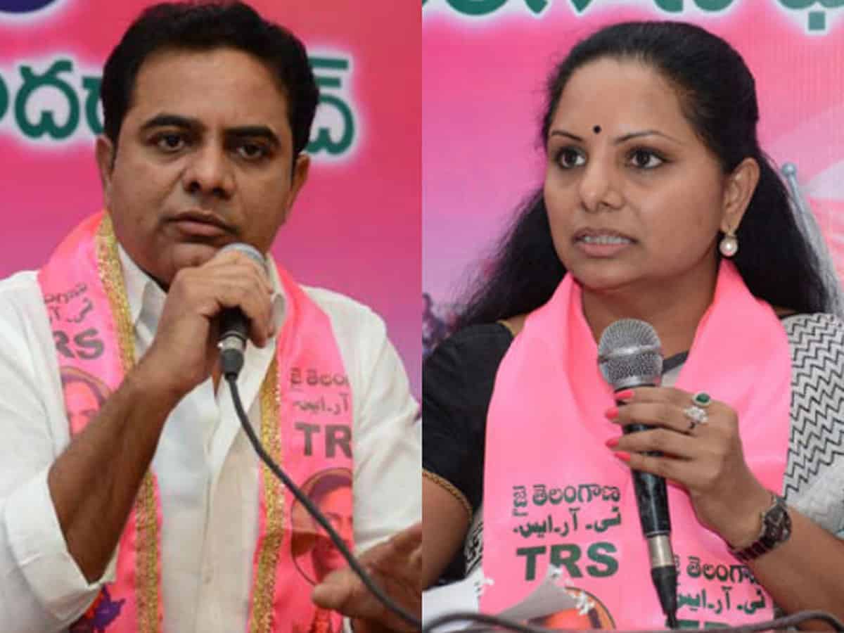 KTR got his sister Kavitha