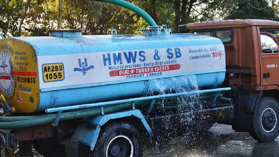 HMWS&SB to deploy 170 new mini water tankers in Hyderabad