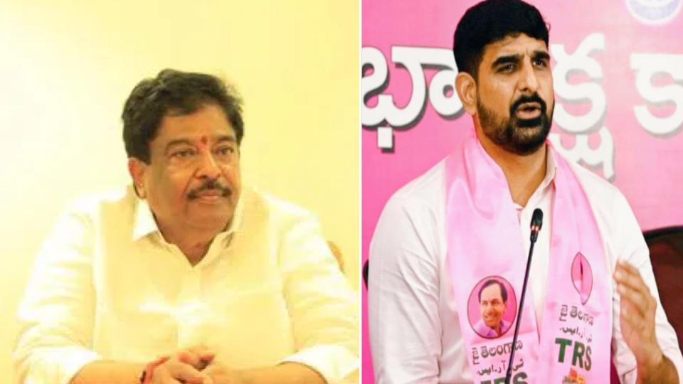 Srisailam Yadav threatens MLA Kaushik and warned of demolishing BRS Bhavan