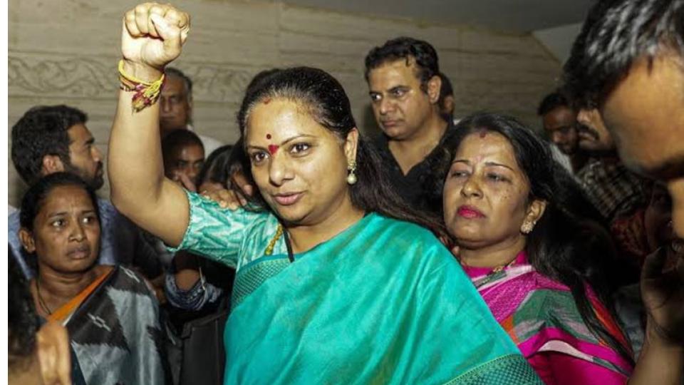 BRS leader Kavitha to hold protest at Dharna Chowk on June 4