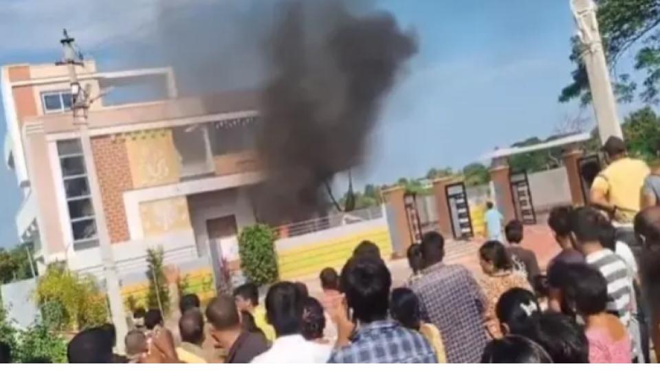 Angry Victims Torch Moneylender’s House in Nalgonda Over Unpaid Dues