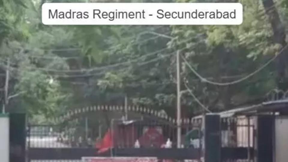 Secunderabad Madras Regiment Reports Theft of 12 Weapons