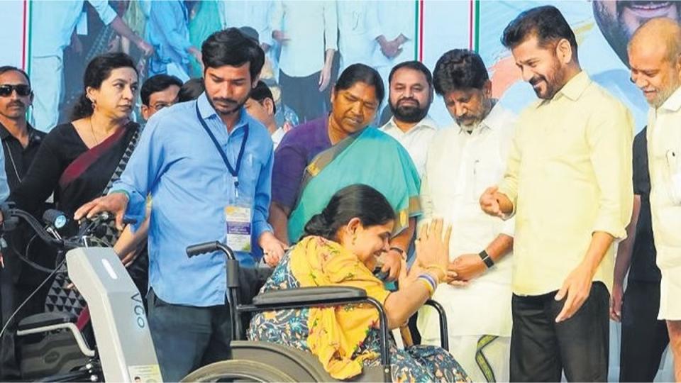 Telangan govt Spends Rs.100 Cr for Welfare of Persons with Disabilities