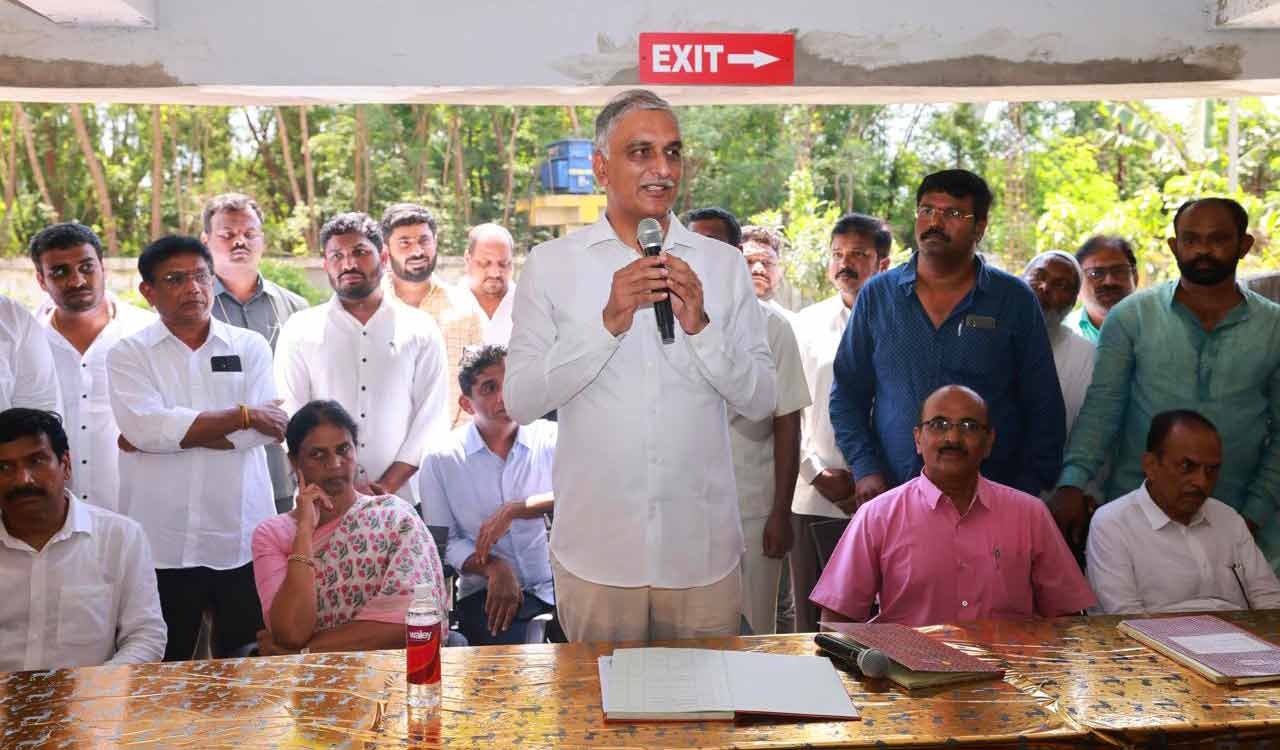 stopbulldozerthreatswithdrawmusiriverbeautificationplans:harishrao