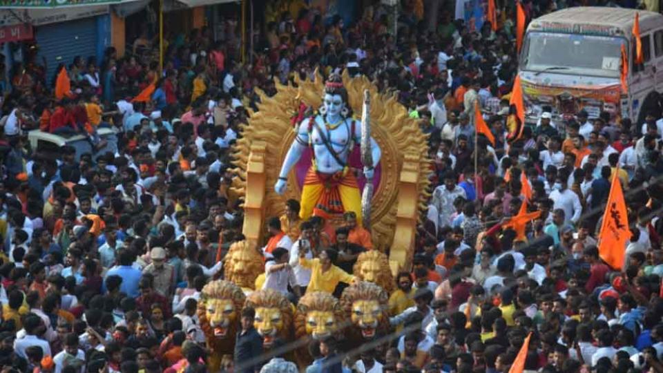 Traffic advisory issued for Ramanavami Shobha Yatra in Hyderabad