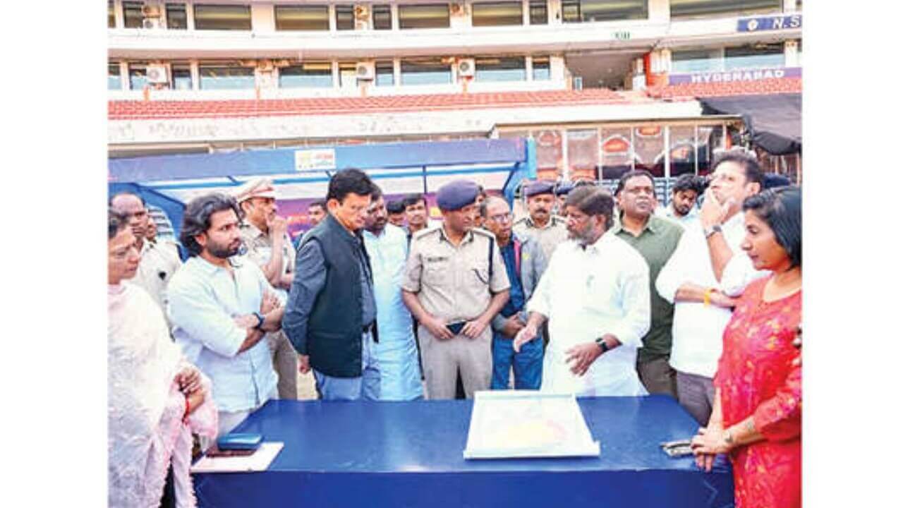 DGP reviews security for Lionel Messi match at Uppal stadium