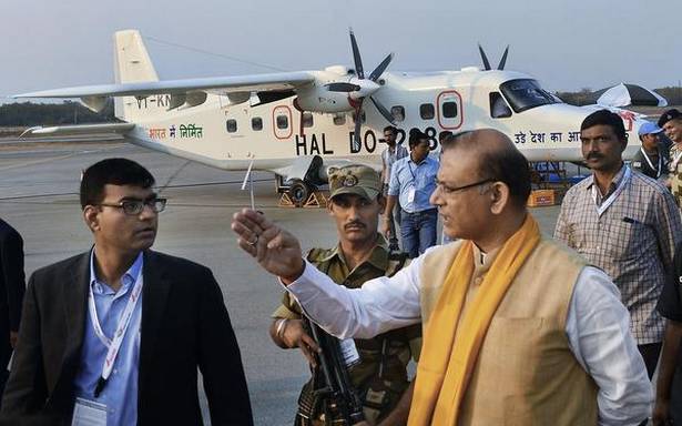 divestmentprocessofstateownedairindiawasontrackintermsoftimeline:jayantsinha