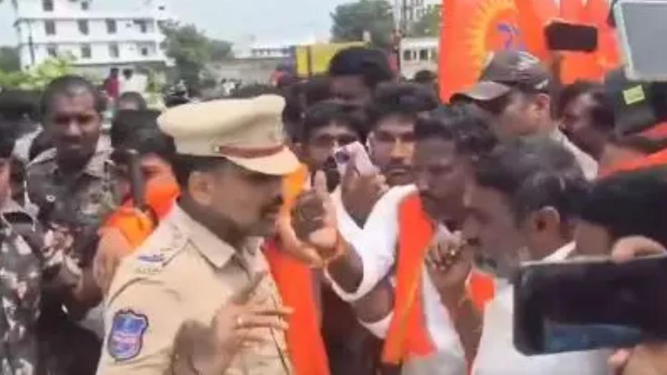 BJP Demands Water Release for Ganesh Immersion in Karimnagar