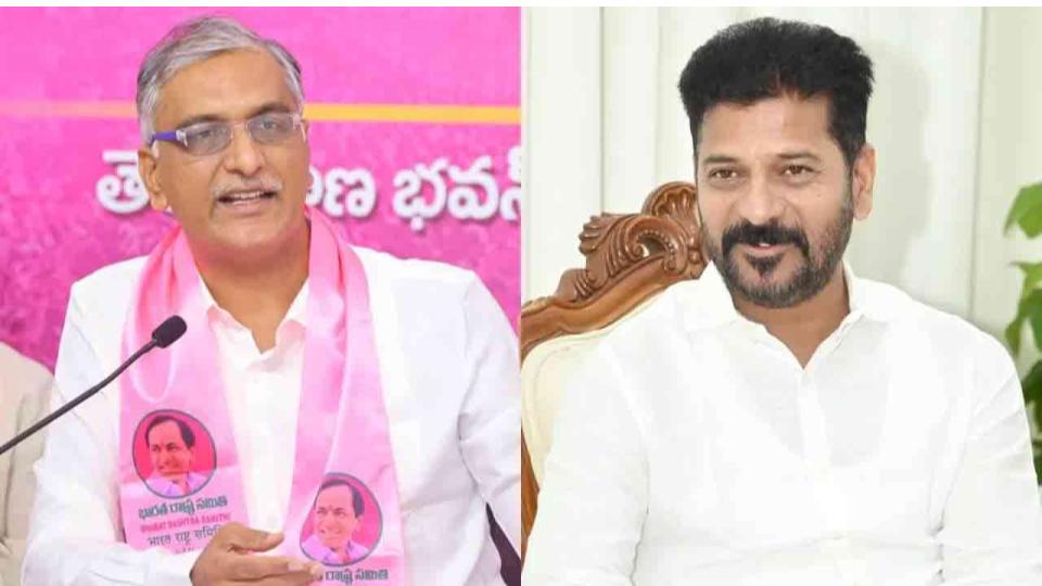 harishraochallengesrevanthreddyoveradanilinksdemandsdebateinassembly