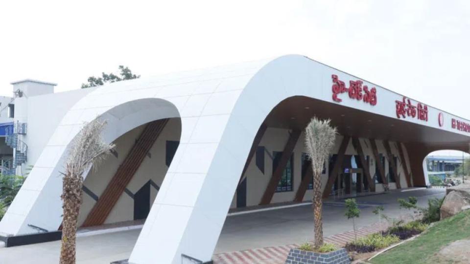 Hi-tech City Railway Station redevelopment completed