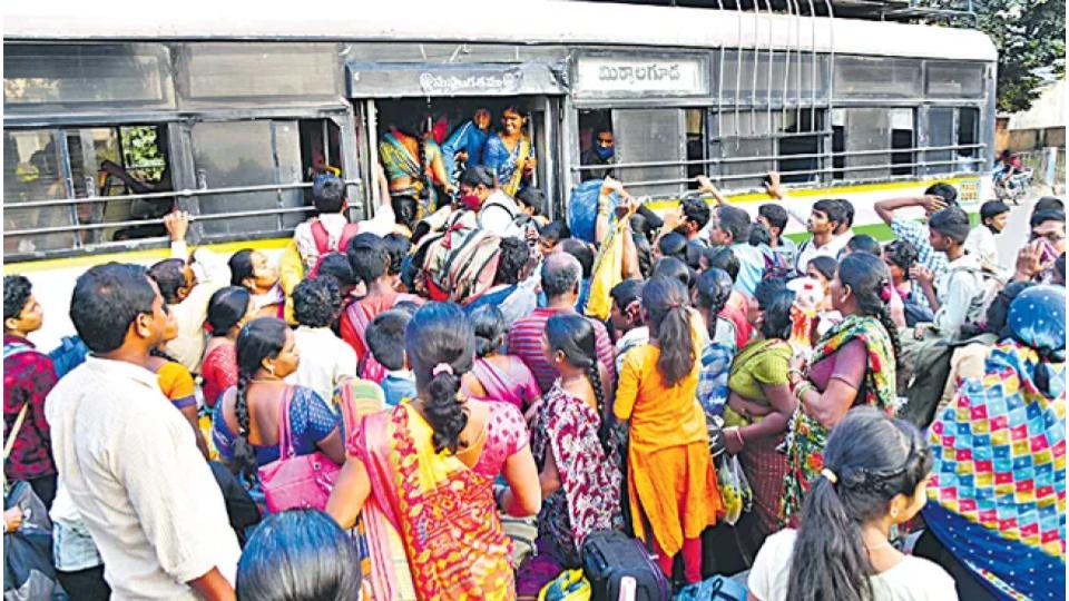 TGRTC Passengers Angry Over Price Hike