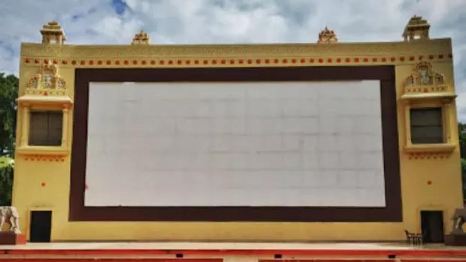 Film Screenings Resume at Open-Air Theatre in Nampally