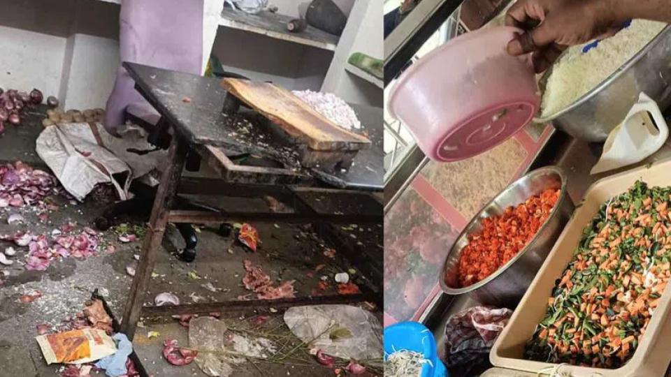 jntuhyderabadstudentscallforfoodsafetychecksincanteen