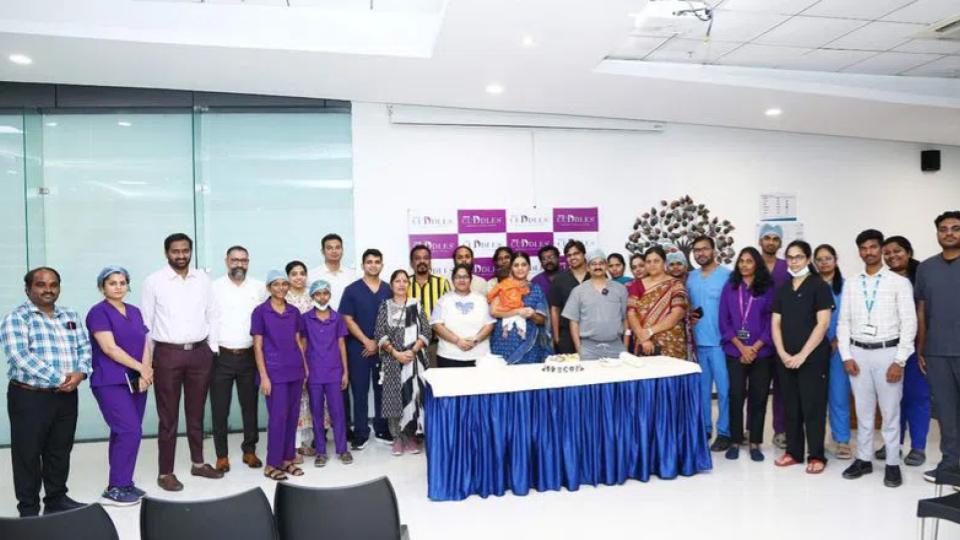 Hyderabad doctors save infant after critical airlift rescue from Raipur