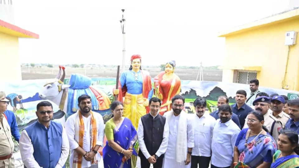 Kishan Reddy Inspects Gadwal Railway Station