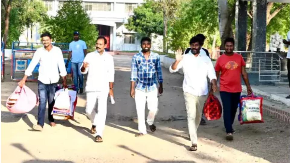 BRS Former MLA Balka Suman Released from Adilabad Jail