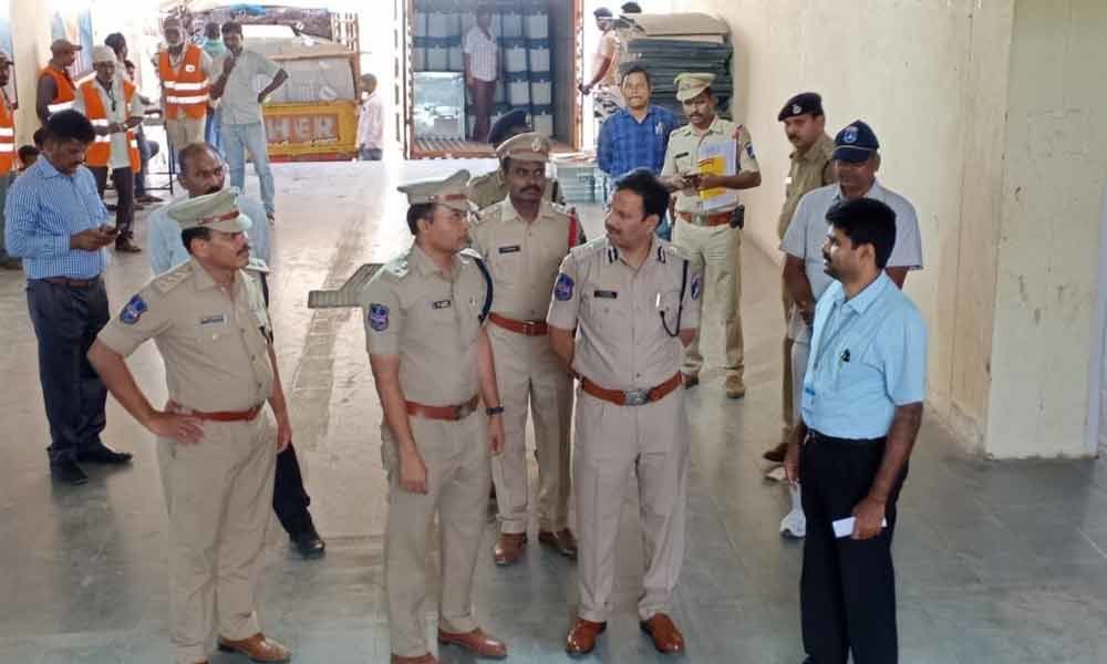 cpsajjanarinspectsstrongroomsinhyderabad