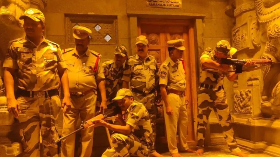 TGSPF Conducts Mock Drill at Yadagirigutta