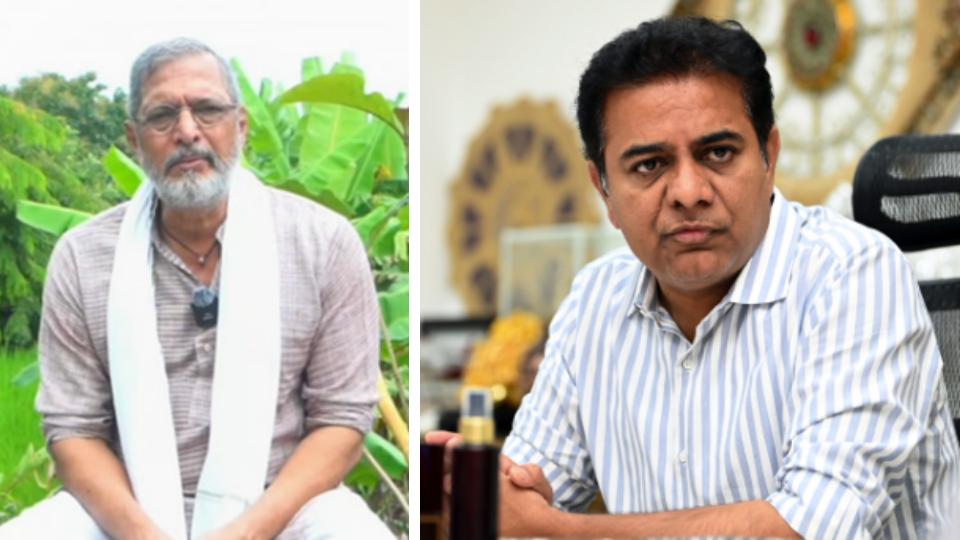 KTR condoles demise of veteran actor Nana Patekar