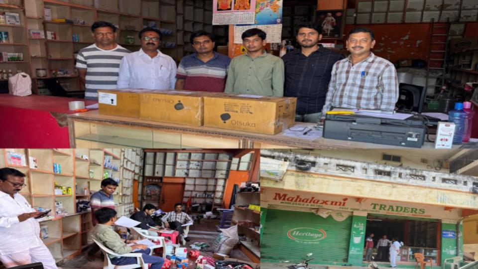 Medical shop without drug license seized at Alwal
