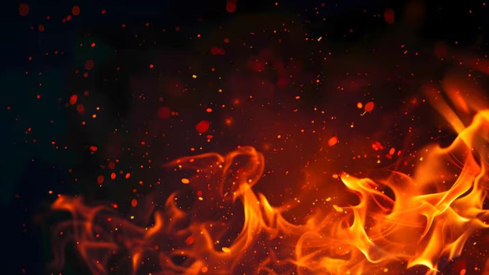 Panic gripped residents after fire broke out at Building in Begumpet