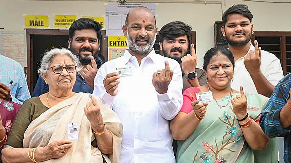 67.67 percent voting recorded in Karimnagar