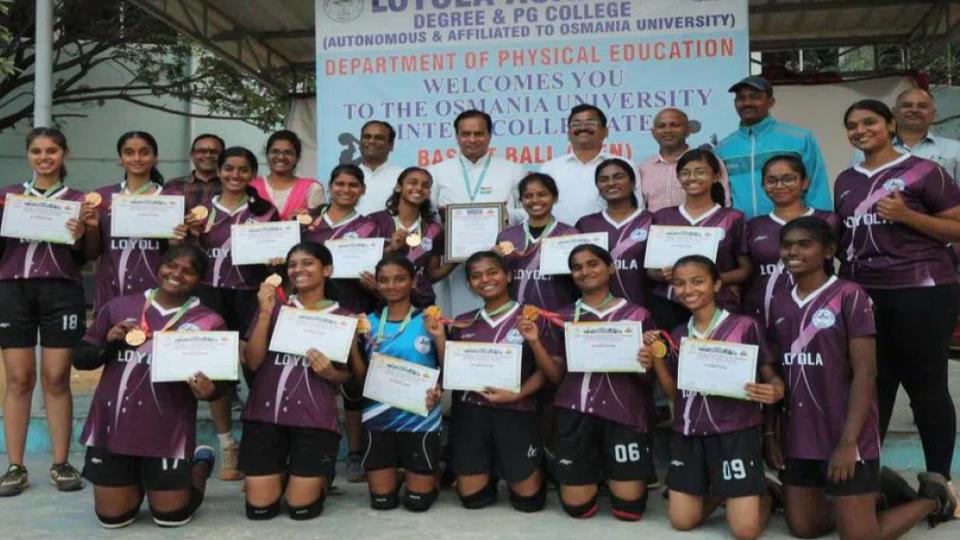 Loyola College wins Osmania University women’s volleyball tournament