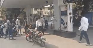 Telangana protests over BC turn violent, petrol pump attacked in Hyderabad