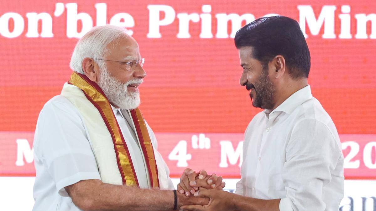 cmrevanthcallingpmmodi‘badebhai’sparkspoliticaldebateintelangana